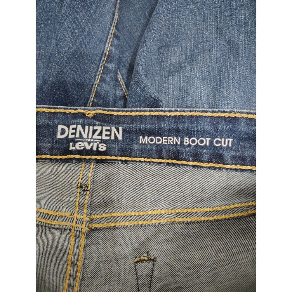 Levi's Denizen Modern Boot Cut Jeans Women's 10M 30x32 Stretch Medium Wash - Picture 6 of 8